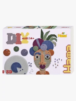 Kreativt Legetøj-Hama Midi Perler Art Mask 6000 Stk.