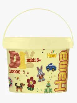Kreativt Legetøj-Hama Midi Perler Mix 10000 Stk. Flerfarvet