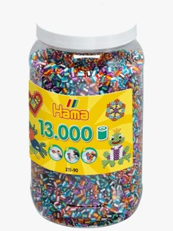 Kreativt Legetøj-Hama Midi Perler Stribede 13000 stk. Mix 90 Flerfarvet