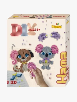 Kreativt Legetøj-Hama Midi Pet Salon Perlesæt Gaveæske 2500 Stk.