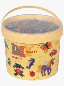 Kreativt Legetøj-Hama Midi Spand med Perler 30000 Stk. Flerfarvet