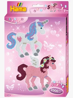 Kreativt Legetøj-Hama Perler Enhjørninger 2000 Stk.