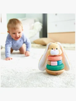 Babylegetøj-Hape Bunny Stacker Aktivitetslegetøj, Multifarvet