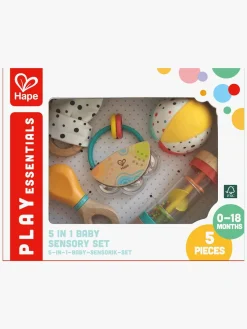 Lærerig Leg-Hape 5-i-1 Sensorisk Sæt Baby