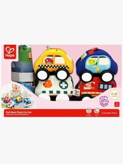 Legetøjsbiler & -Fartøjer-Hape Pull-Back Soft Bilsæt