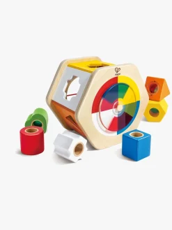 Trælegetøj-Hape Puttekasse Farve & Form