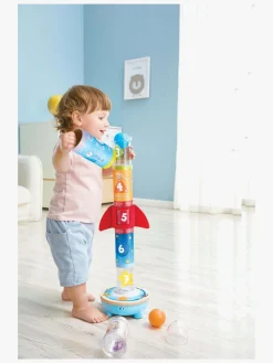 Babylegetøj-Hape Rocket Ball Air Stabeltårn