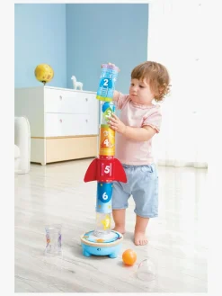 Babylegetøj-Hape Rocket Ball Air Stabeltårn