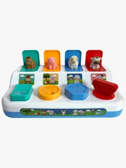 Babylegetøj-HappyBaby Happy Baby Pop-up-legetøj Bondegårdsdyr