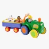 Legetøj Til Børn På 0-10 År|Legetøjsbiler & -Fartøjer-HappyBaby Happy Baby Traktor m. Vogn