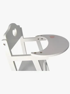 Dukker & Bamser-HappyFriend Happy Friend Høj Dukkestol i Træ