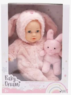 Dukker & Bamser-HappyFriend Happy Friend Luna Dukke 35 cm med Kaninkostume