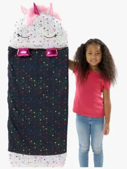 Dukker & Bamser-HappyNappers Happy Nappers Bamse & Sovepose Glitterenhjørning