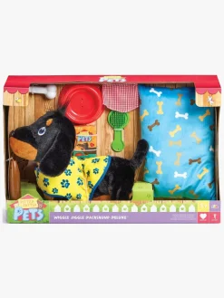 Interaktivt Legetøj-HappyPets Happy Pets Wiggle Jiggle Gravhund Deluxe Interaktiv Hund