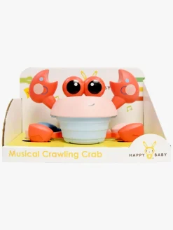 Interaktivt Legetøj-HappyBaby Musikalsk Krabbende Krabbe