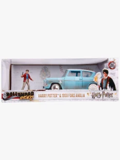 Legetøjsfigurer-JadaToys Harry Potter Bil 1959 Ford Anglia 1:24 med Figur