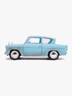 Legetøjsfigurer-JadaToys Harry Potter Bil 1959 Ford Anglia 1:24 med Figur