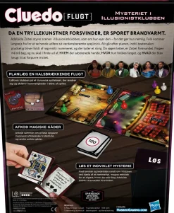 Spil & Puslespil-Hasbro Cluedo Flykt: Illusionistklubben Spil