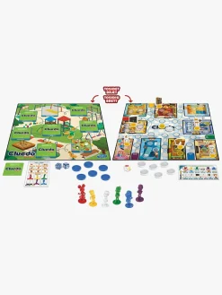 Spil & Puslespil-Hasbro Cluedo Junior Spil