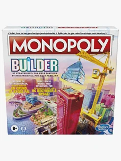 Spil & Puslespil-Hasbro Monopoly Builder