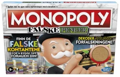 Spil & Puslespil-Hasbro Monopoly Crooked Cash