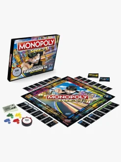 Spil & Puslespil-Hasbro Monopoly Spil Speed