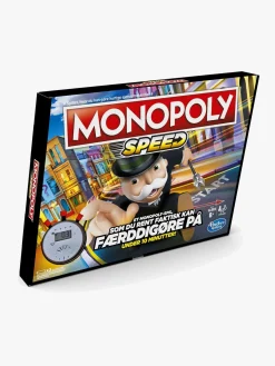 Spil & Puslespil-Hasbro Monopoly Spil Speed