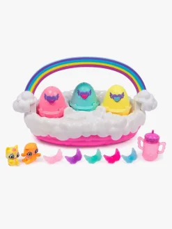 Legetøjsfigurer-Hatchimals Alive Neon Rainbow Opbevaringskurv