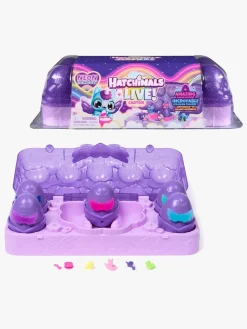 Legetøjsfigurer-Hatchimals Alive Neon Rainbow Carton Figursæt