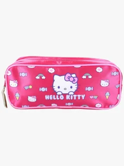 Kreativt Legetøj-HelloKitty Hello Kitty Dobbelt Penalhus Follow The Rainbow, Pink