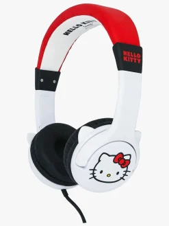 Elektronik & Media-OTLTechnologies Hello Kitty Høretelefoner med Ører 85dB Rød/Hvid