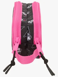 Kreativt Legetøj-HelloKitty Hello Kitty Kuromi Dobbelt Penalhus, Lyserød/sort