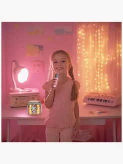Elektronik & Media-OTLTechnologies Hello Kitty Popsing Karaokesæt med LED-lys Lyserød