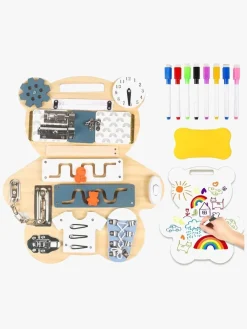 Babylegetøj-HEMMINGSEN Kids Mini Aktivitetstavle med Whiteboard