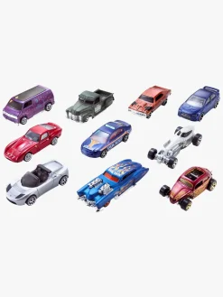 Legetøjsbiler & -Fartøjer-HotWheels Hot Wheels Basic Bil 10-pak