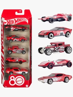 Legetøjsbiler & -Fartøjer-HotWheels Hot Wheels Biler Mattel 80th 5-pak
