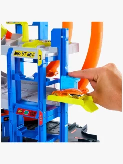 Legetøjsbiler & -Fartøjer-HotWheels Hot Wheels City Mega Garage Racerbane