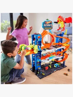 Legetøjsbiler & -Fartøjer-HotWheels Hot Wheels City Racerbane Ultimate Garage