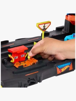 Legetøjsbiler & -Fartøjer-HotWheels Hot Wheels City Racerbane Ultimate Garage