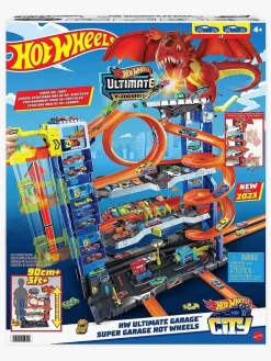 Legetøjsbiler & -Fartøjer-HotWheels Hot Wheels City Racerbane Ultimate Garage