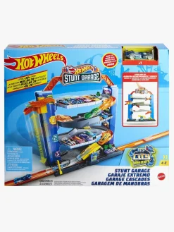 Legetøjsbiler & -Fartøjer-HotWheels Hot Wheels City Stunt Garage