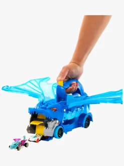 Legetøjsbiler & -Fartøjer-HotWheels Hot Wheels City Ultimate Dual Dragon Hauler Lastbil