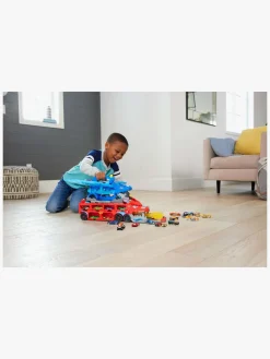 Legetøjsbiler & -Fartøjer-HotWheels Hot Wheels City Ultimate Dual Dragon Hauler Lastbil