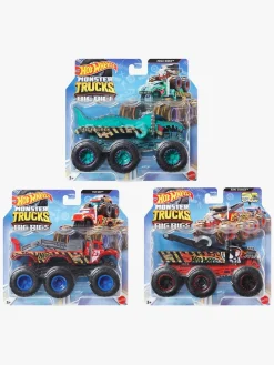 Legetøjsbiler & -Fartøjer-HotWheels Hot Wheels Monster Trucks Big Rigs Bjærgningsbil Blandet Udvalg