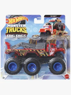 Legetøjsbiler & -Fartøjer-HotWheels Hot Wheels Monster Trucks Big Rigs Bjærgningsbil Blandet Udvalg