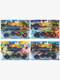 Legetøjsbiler & -Fartøjer-HotWheels Hot Wheels Monster Trucks 1:64 2-pak Blandet Udvalg