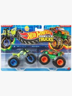 Legetøjsbiler & -Fartøjer-HotWheels Hot Wheels Monster Trucks 1:64 2-pak Blandet Udvalg