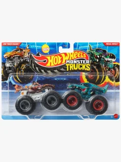 Legetøjsbiler & -Fartøjer-HotWheels Hot Wheels Monster Trucks 1:64 2-pak Blandet Udvalg