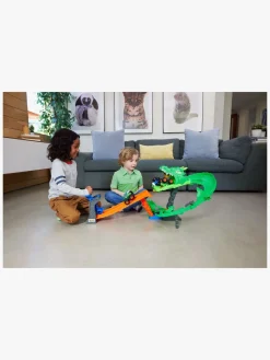 Legetøjsbiler & -Fartøjer-HotWheels Hot Wheels Monster Trucks Dragon Destruction Racerbane