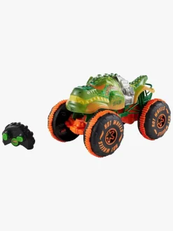 Fjernstyret-HotWheels Hot Wheels Monster Trucks Dino Fjernstyret Bil 1:15